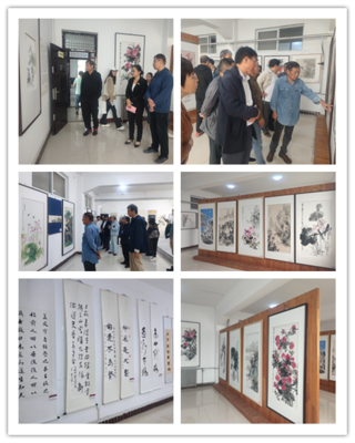 龍亭區(qū)“迎中秋·慶國(guó)慶”書法美術(shù)作品展隆重開(kāi)展，翰墨丹青頌華章